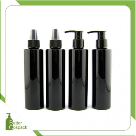 200ml Cylinder Lotion PET Pump Bottles Wholesale 200ml Cylinder Lotion PET Pump Bottles Wholesale