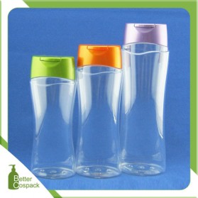 240ml 300ml 400ml squeeze acrylic shampoo bottles
