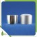 Aluminium double wall disc cap