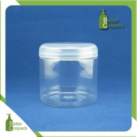 BJAR 480-2 480ml 16oz PET body butter jar bath salt jar