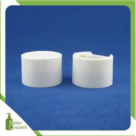 double wall disc top cap white design
