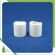 Plastic disc cap Aluminium disc cap