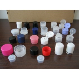 plastic screw end cap cover for bottles