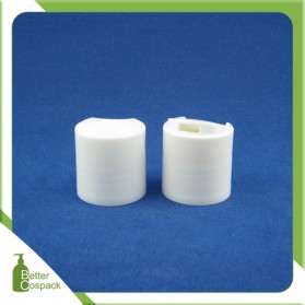 white PP Plastic disc cap for bottles