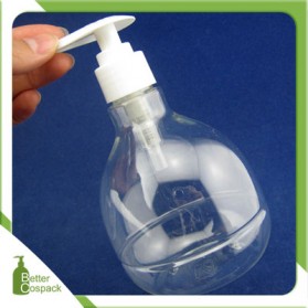 BPET 300ml cosmetic packaging airless pump bottles  BPET 300ml cosmetic packaging airless pump bottles