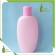 125ml pink HDPE bottle
