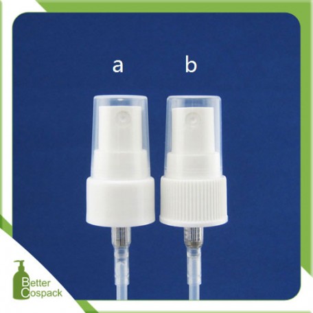 cosmetic plastic screw micro sprayer head