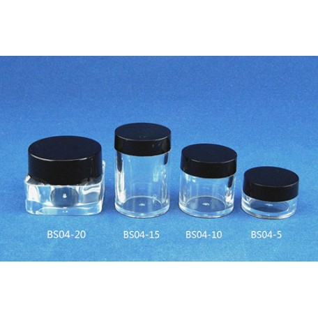 BS04 5m 10ml 15ml 20ml cosmetic jars for sale BS04 5m 10ml 15ml 20ml cosmetic jars for sale