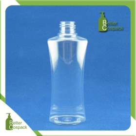 Wholesale clear 200ml glass juice bottle with lid bulk