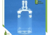 PET cosmetic bottle can mold into diverse shapes
