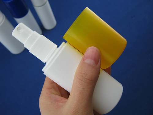 HDPE lotion bottle