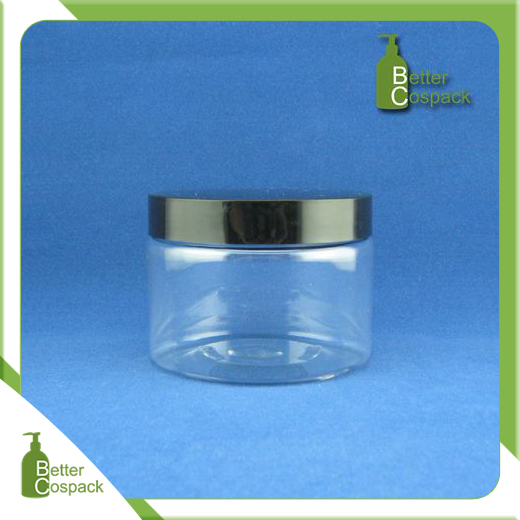 360ml 12oz body scrub PET jar