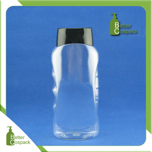 400ml 13.3oz PET shampoo packaging bottle