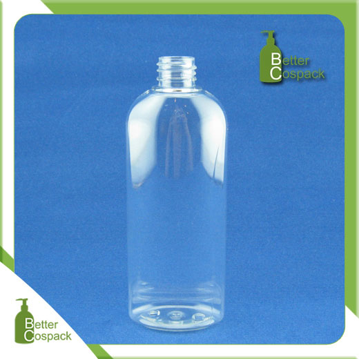 140ml clear PET plastic bottle