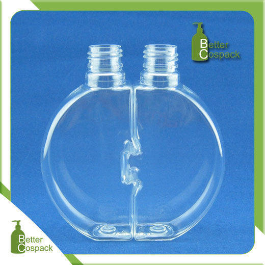 China 160ml PET plastic cosmetic bottle