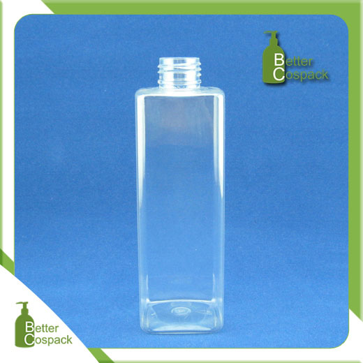 wholesale cosmetic 260ml PET plastic bottle