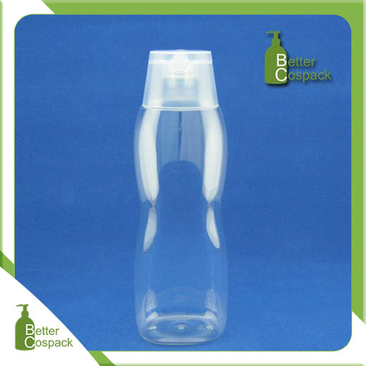 500ml PET wholesale cosmetic bottles