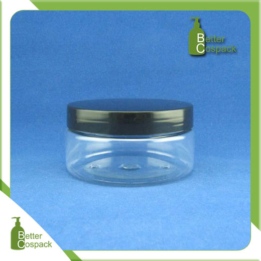 PET 200ml body butter jars bulk